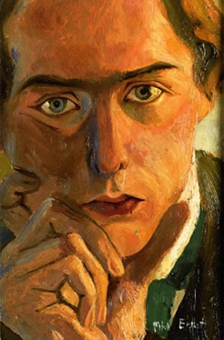 Self-Portrait, 1909, Max Ernst (1891-1976) 